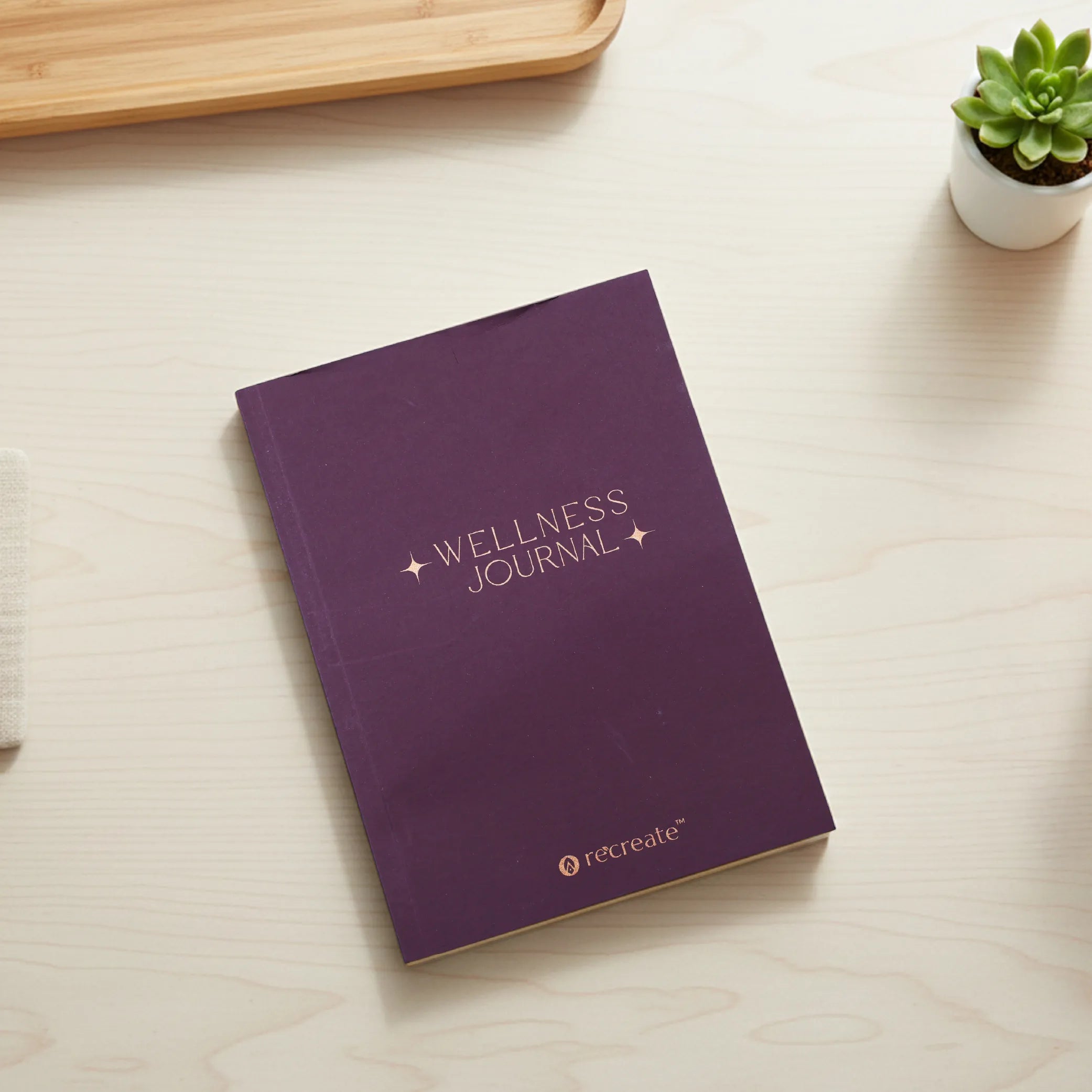 A5 Wellness Journal - Wild Rosewood
