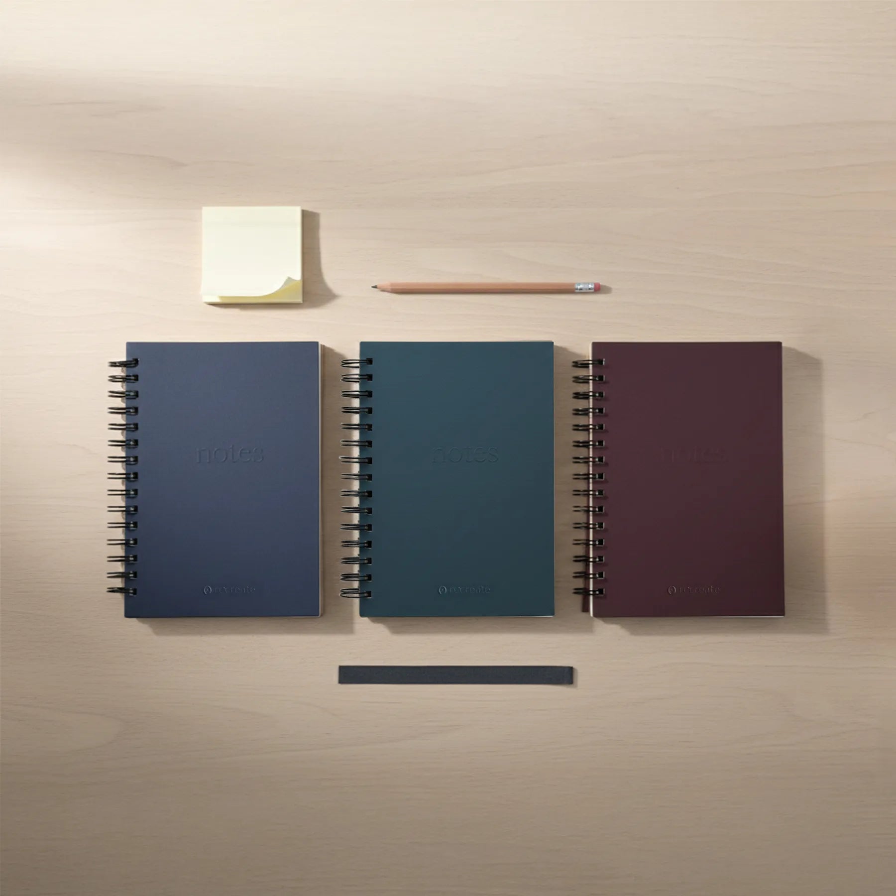 A5 Wiro Notes - Pack Of 3