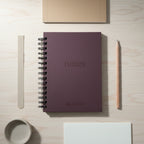 A5 Wiro Notes - Wild Rosewood